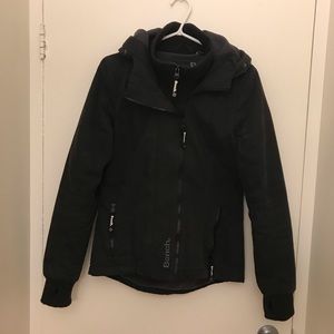 Bench double zip black jacket